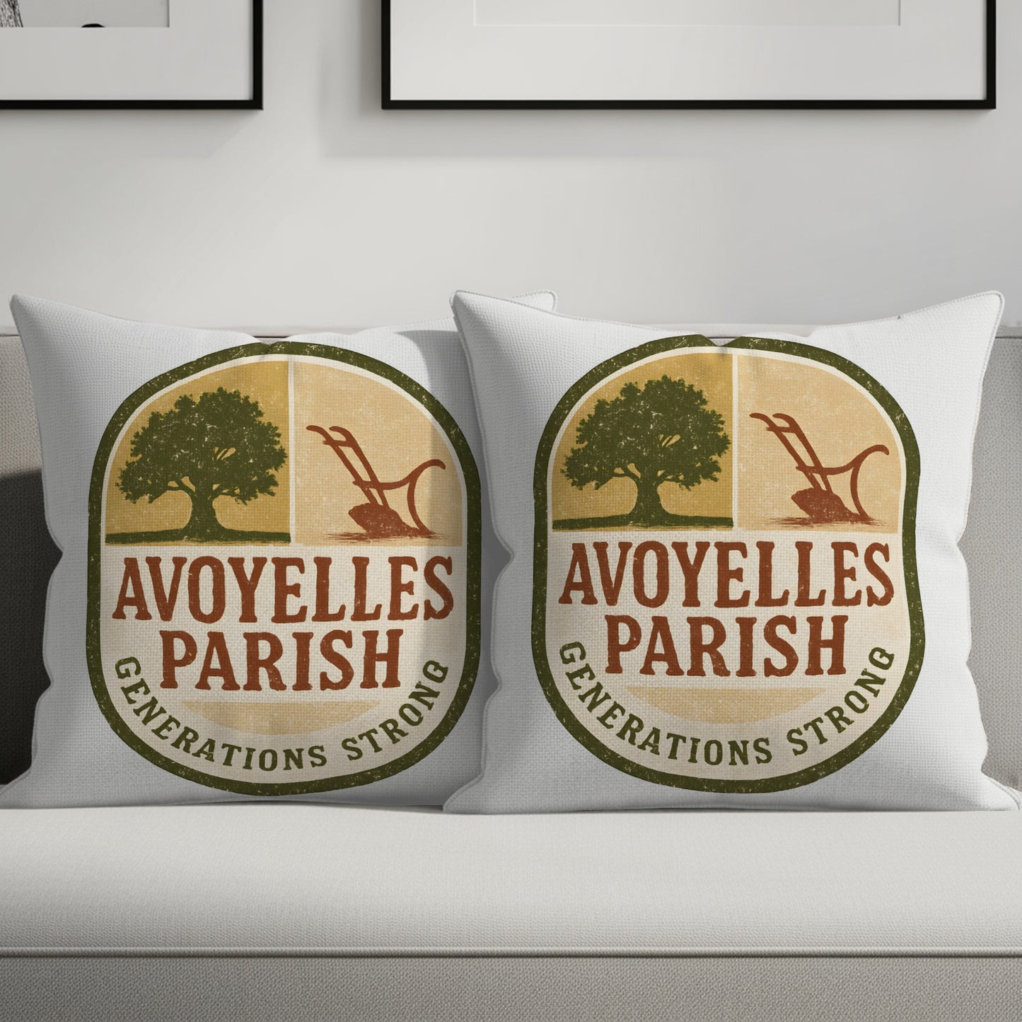 Avoyelles Parish Generations Strong Throw Pillow product