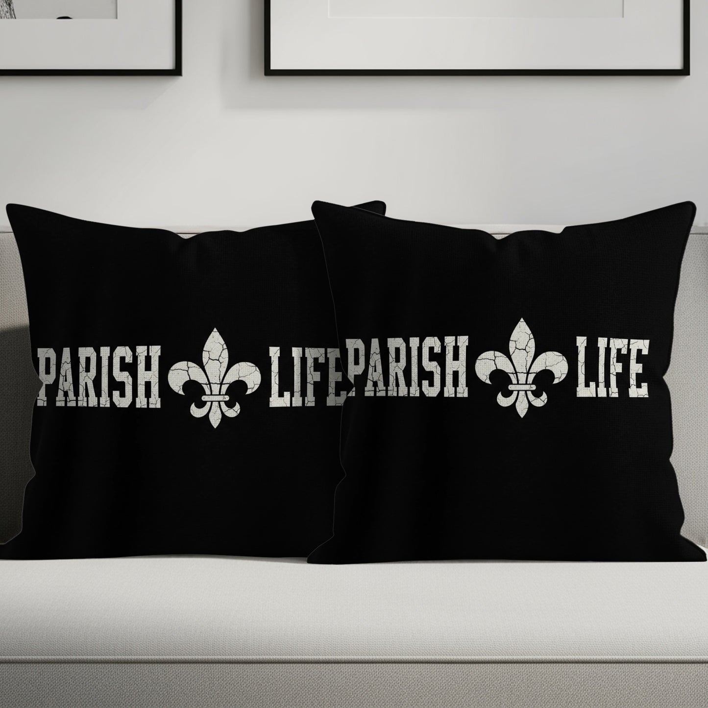 Parish Life Fleur De Lis Throw Pillow product type