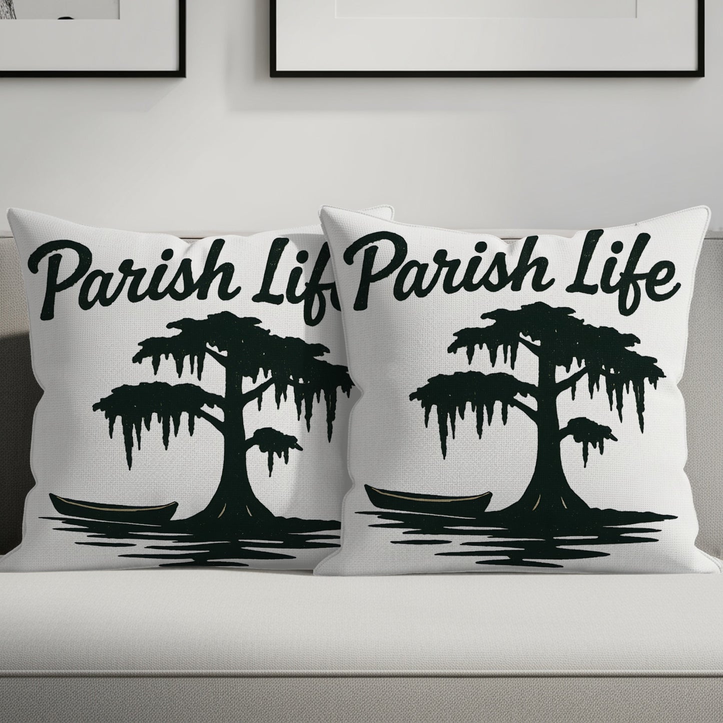 Parish Life Print Decorative Pillow product type
