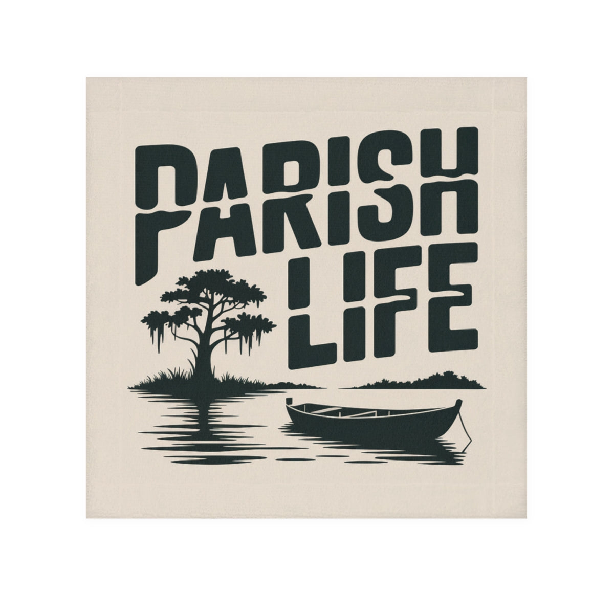 Parish Life Scenic Design Tote Bag product type