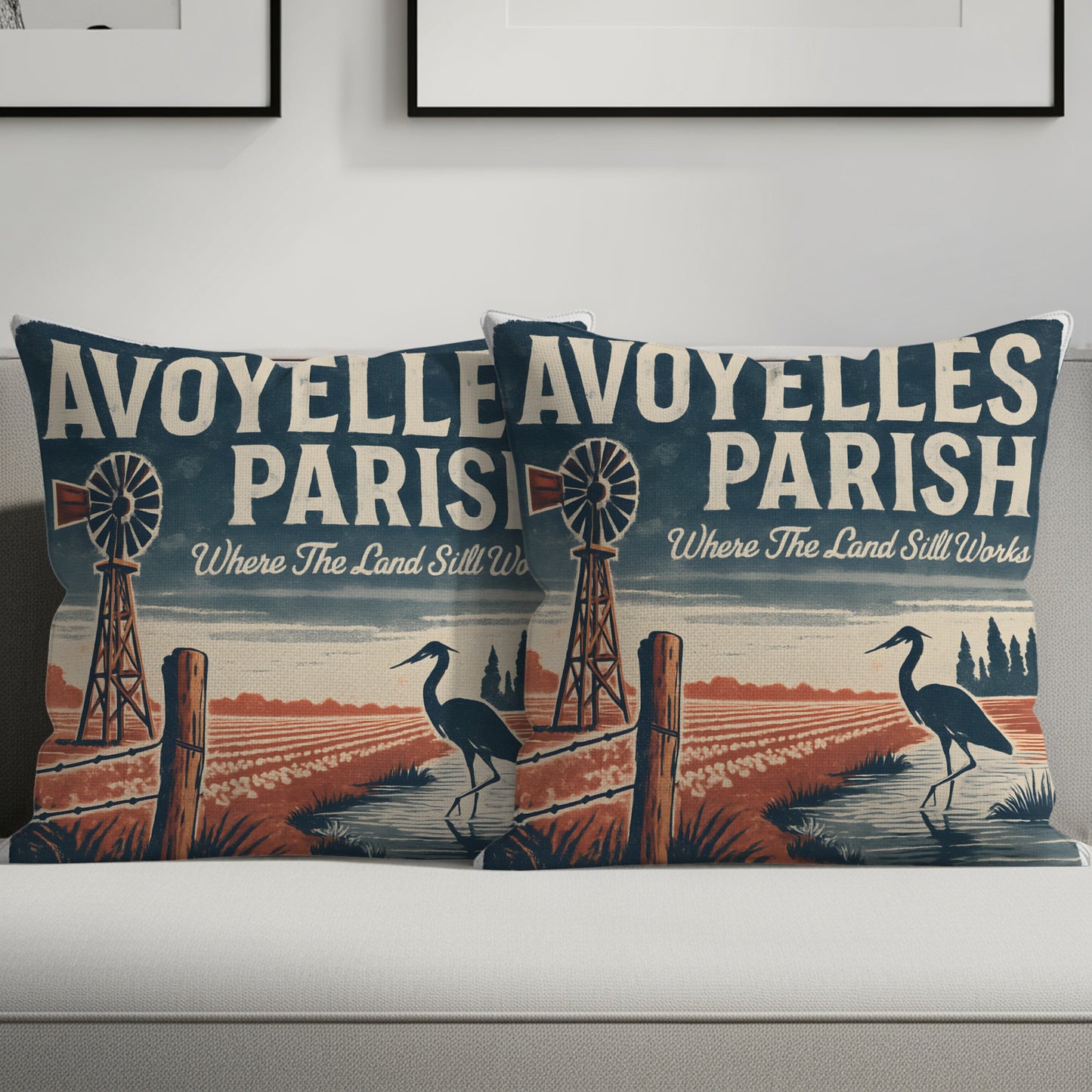 Avoyelles Parish Decorative Pillow product type