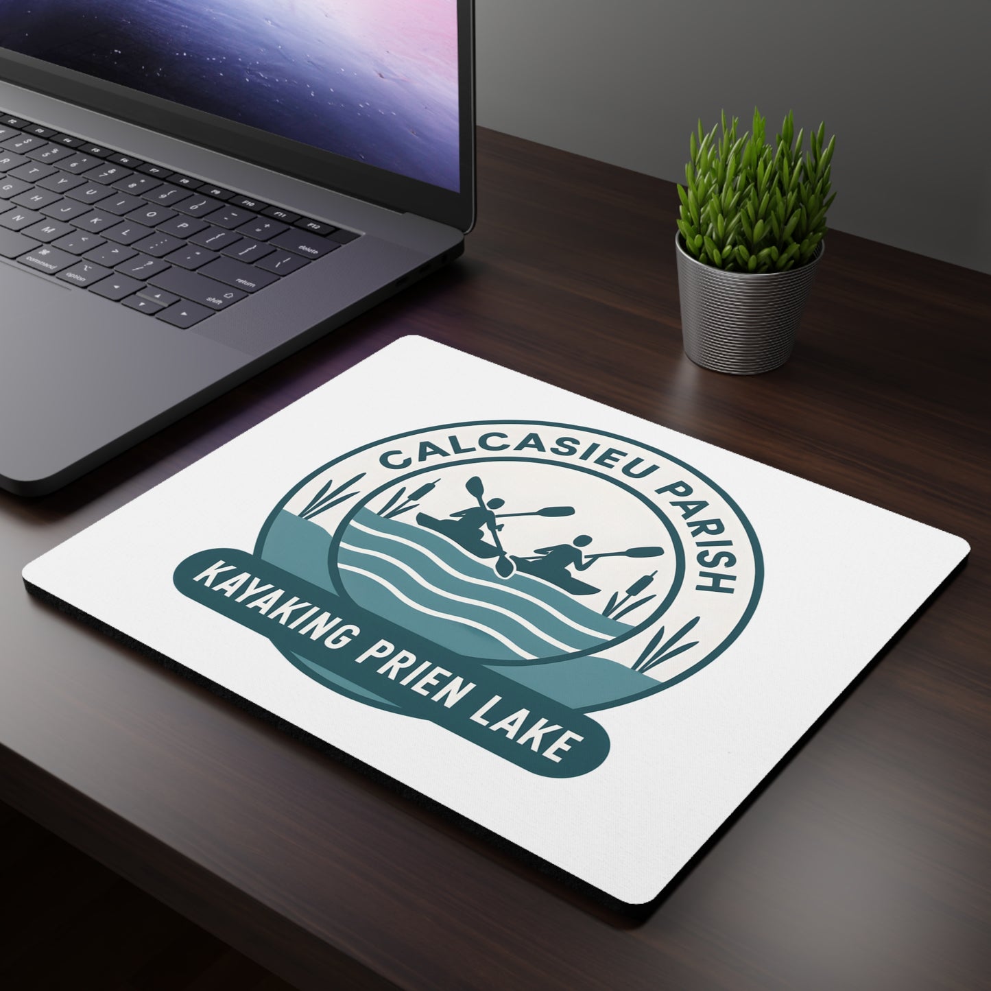 Calcasieu Parish Kayaking Prien Lake Mouse Pad product