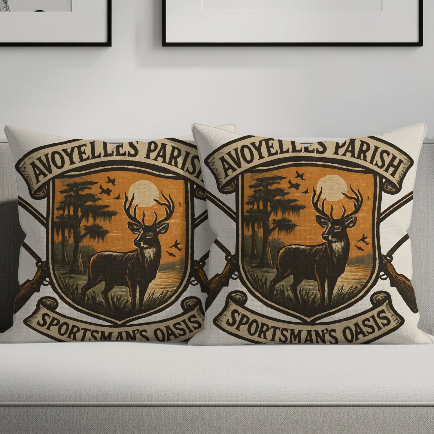 Avoyelles Parish Sportsman's Oasis Deer Design Pillow product