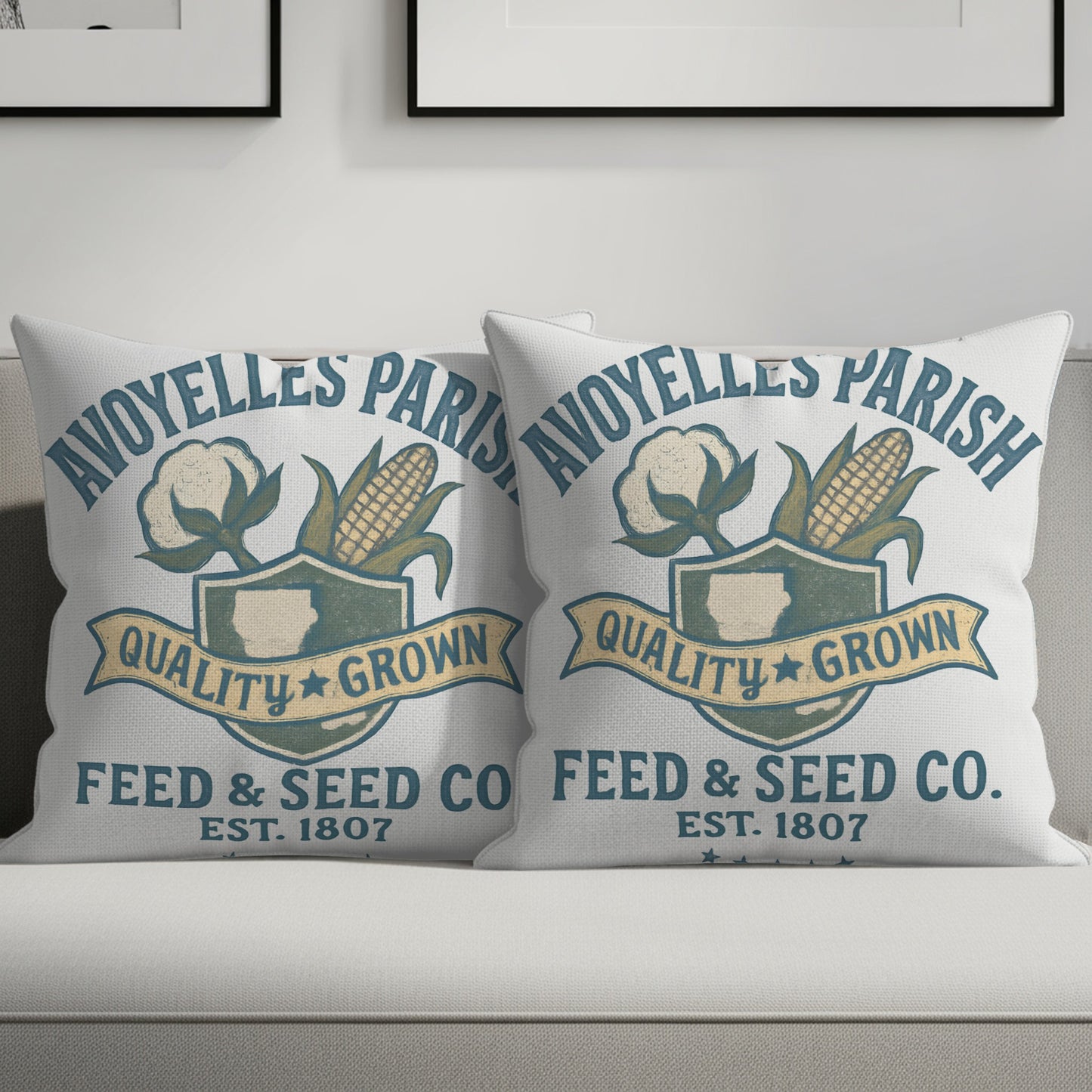 Avoyelles Parish Quality Grown Feed Seed Co Pillow product