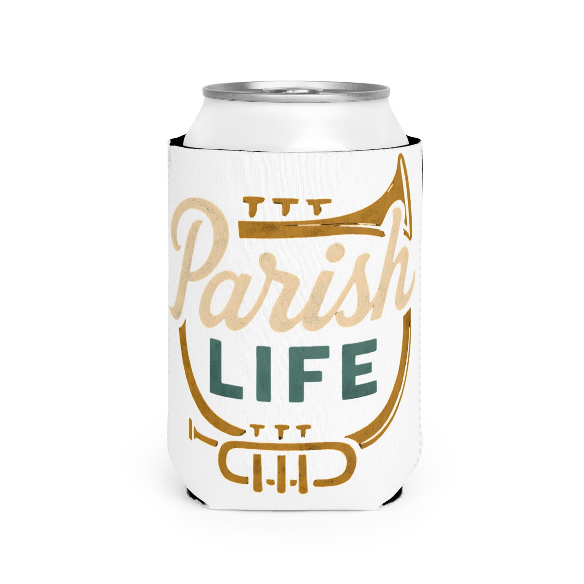 Parish Life Trumpet Design Can Cooler product
