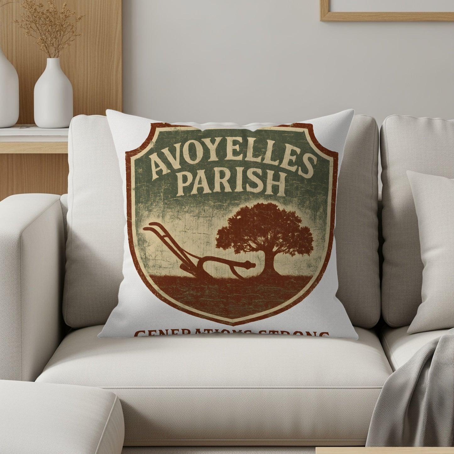 Avoyelles Parish Generations Strong Pillow product type
