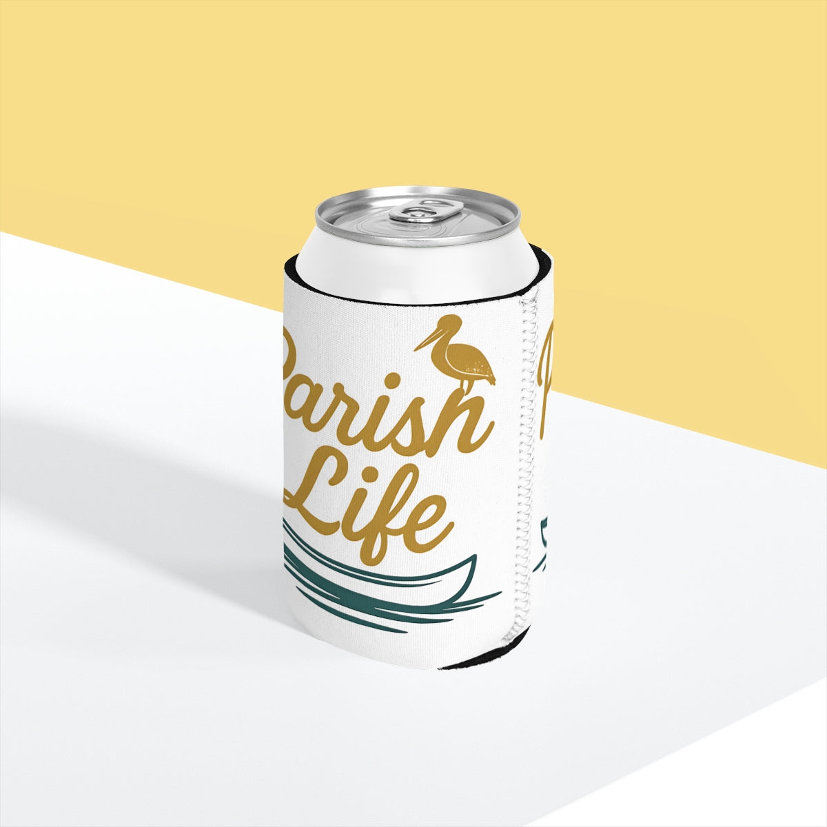 Parish Life Pelican Design Can Cooler product type