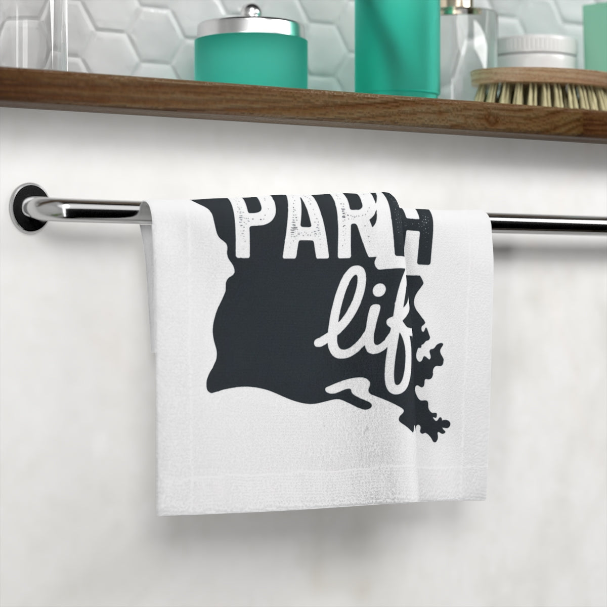 Park Life Louisiana State Outline Towel product