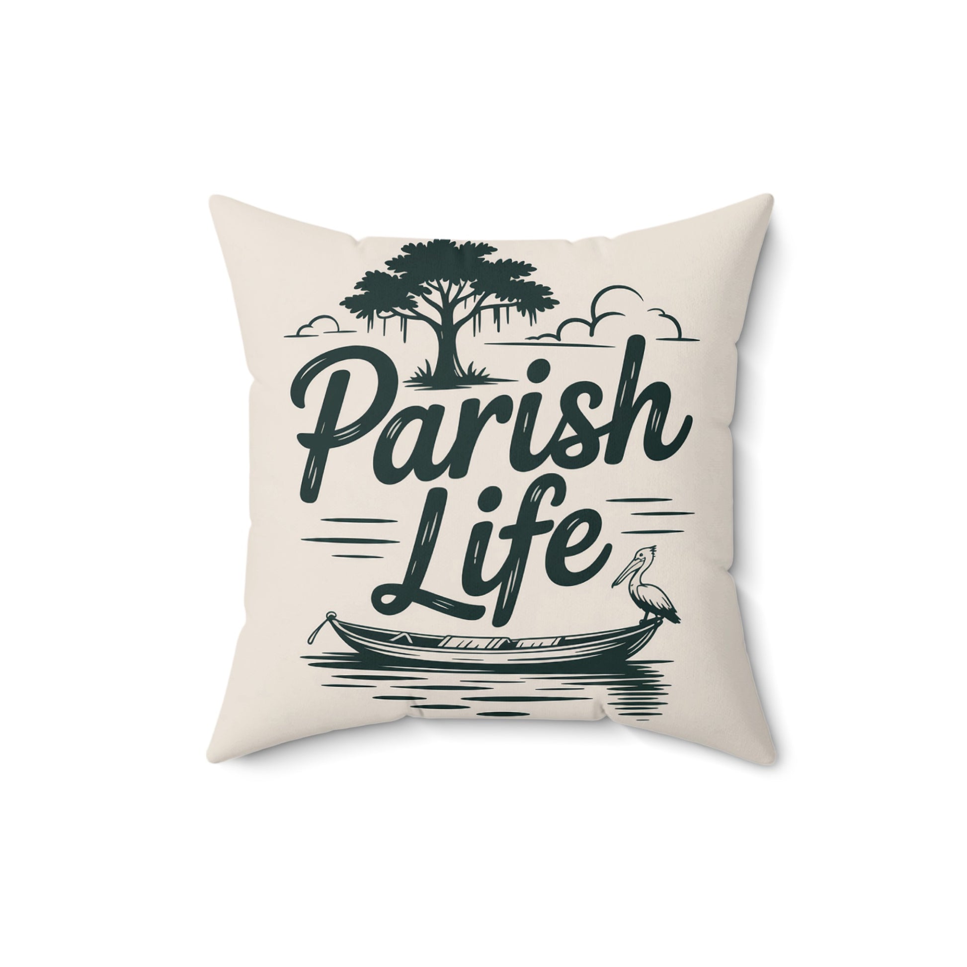 Parish Life Scenic Throw Pillow product