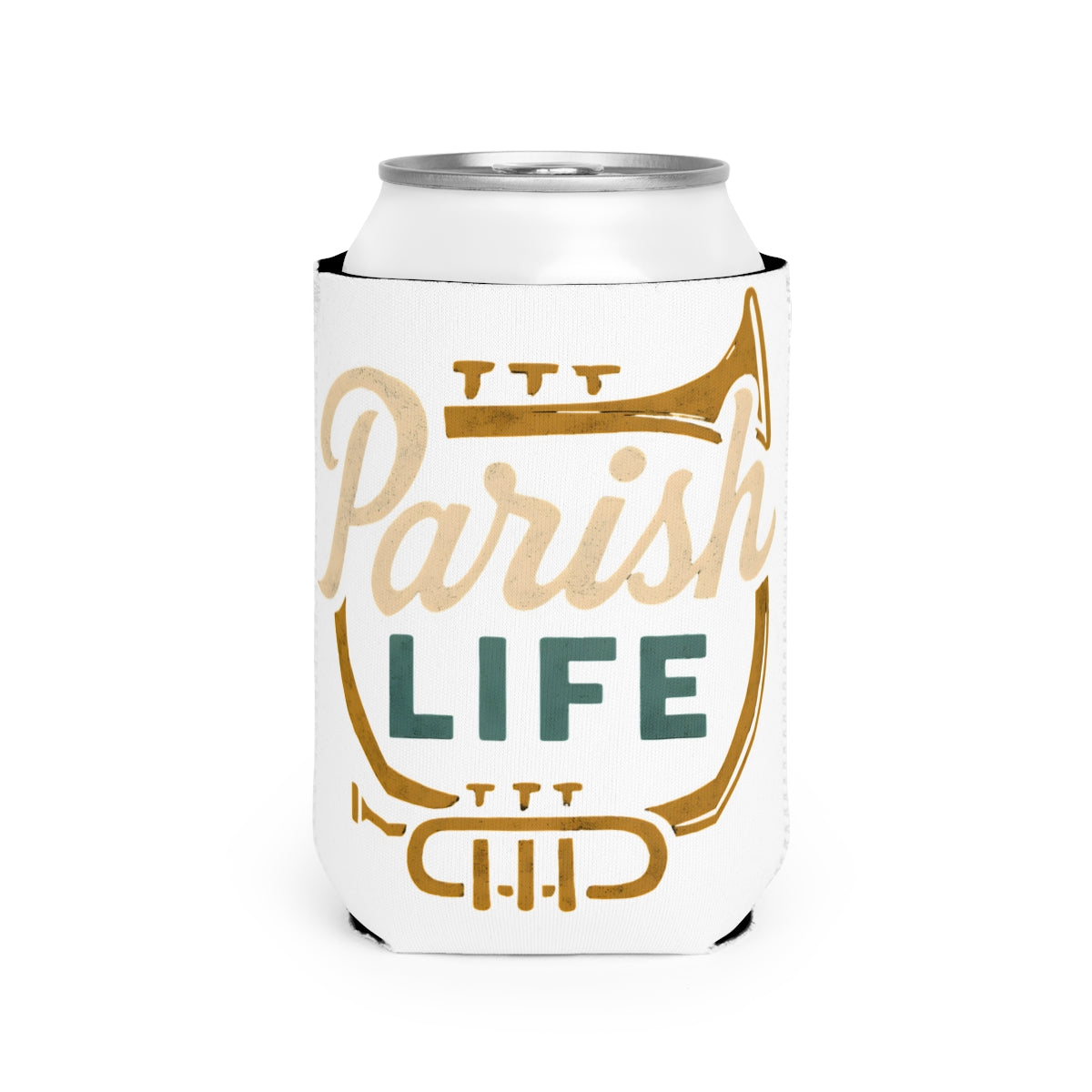 Parish Life Trumpet Design Can Cooler product