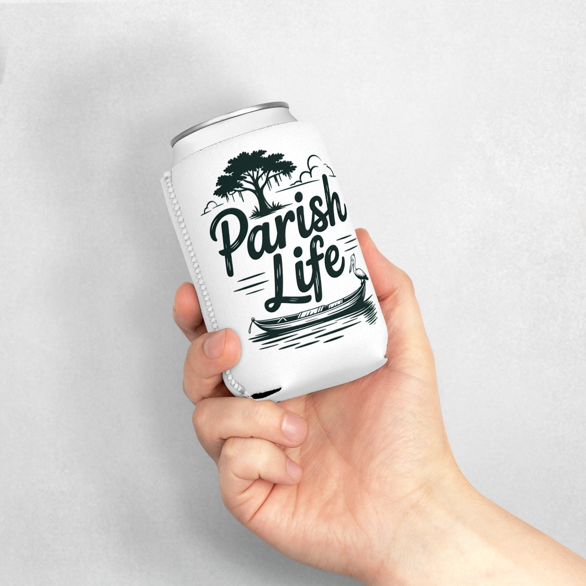 Parish Life Tree and Boat Design Beverage Holder product