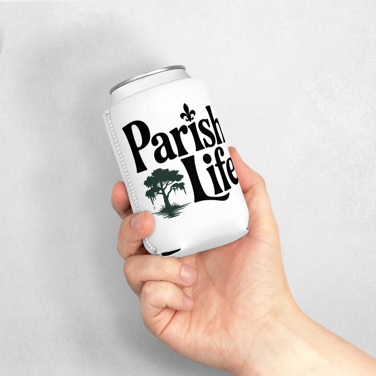 Parish Life Funny Saying White Can Cooler product type