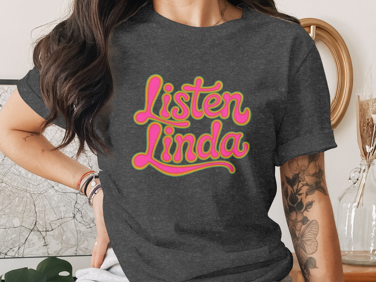 Listen Linda Graphic Tee Classic Fit product type