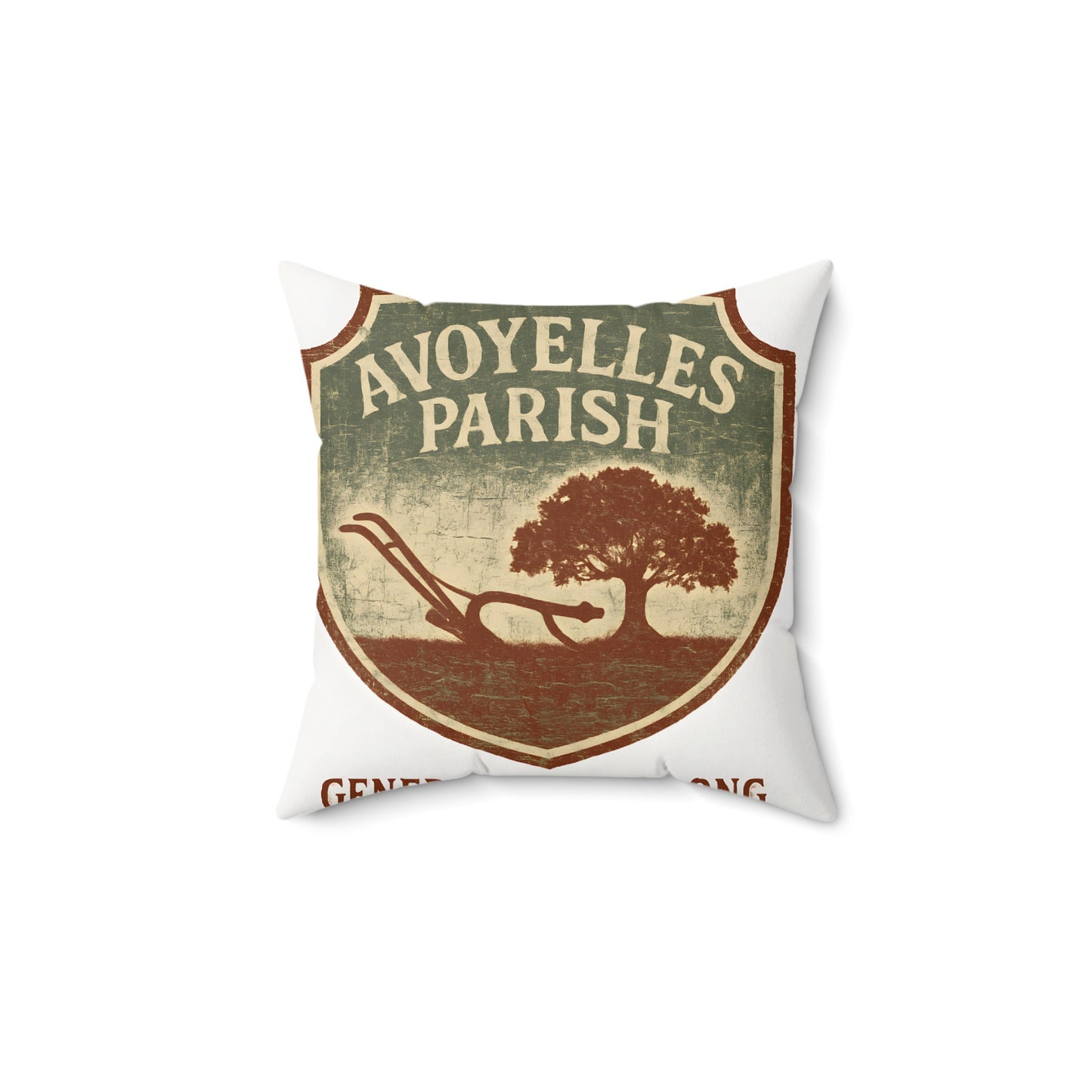 Avoyelles Parish General Store Themed Pillow product type