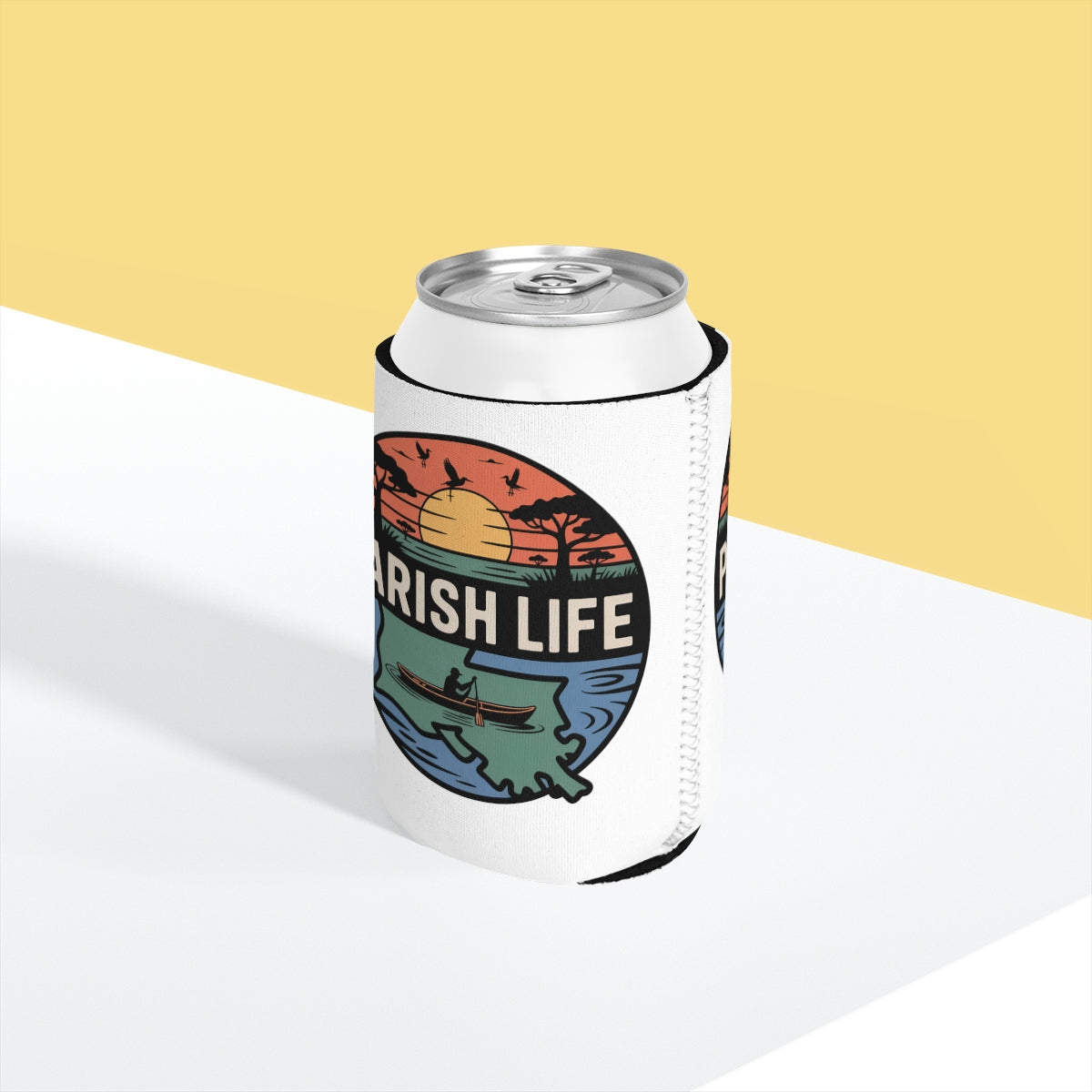 Parish Life Sunset Design Can Cooler Product