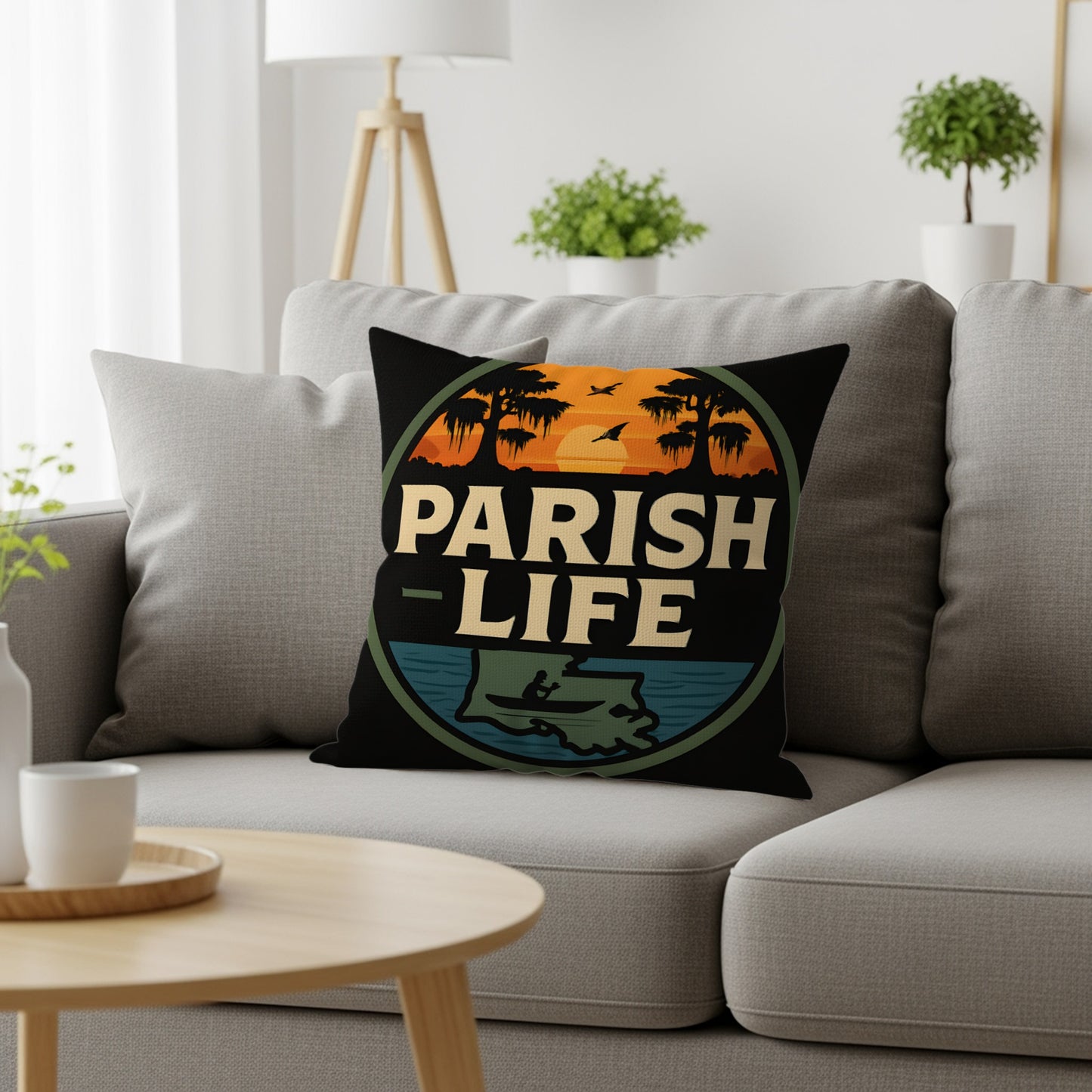 Parish Life Themed Cushion for Home Decor product type