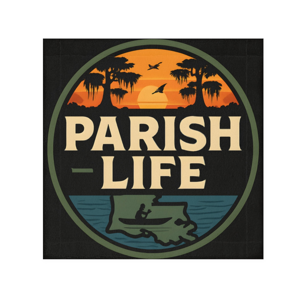 Parish Life Graphic Design Wall Art product