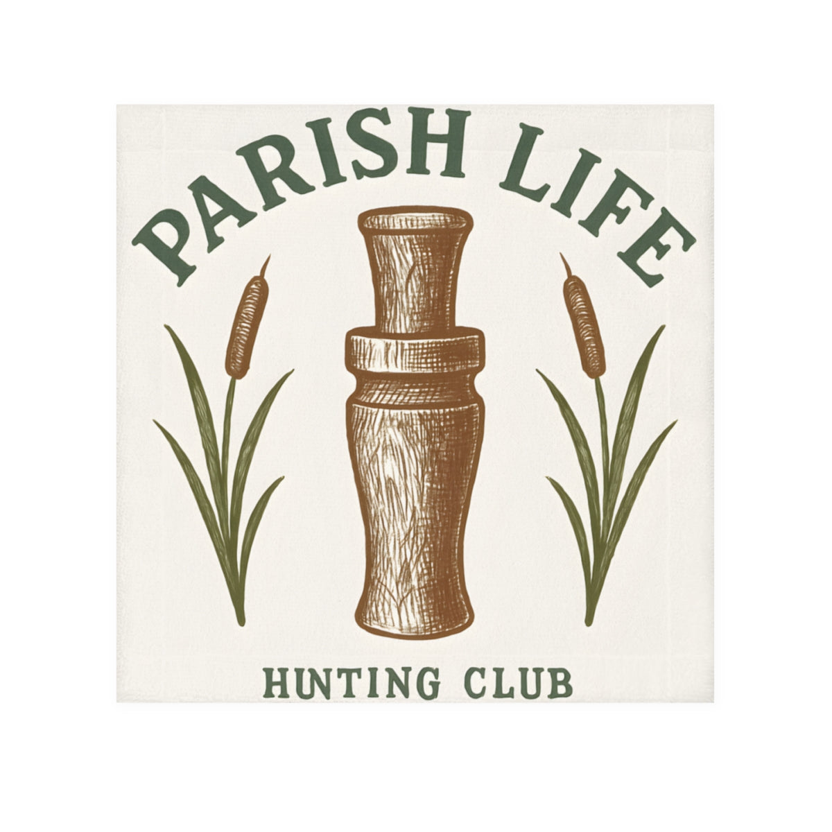 Parish Life Hunting Club Design Print product