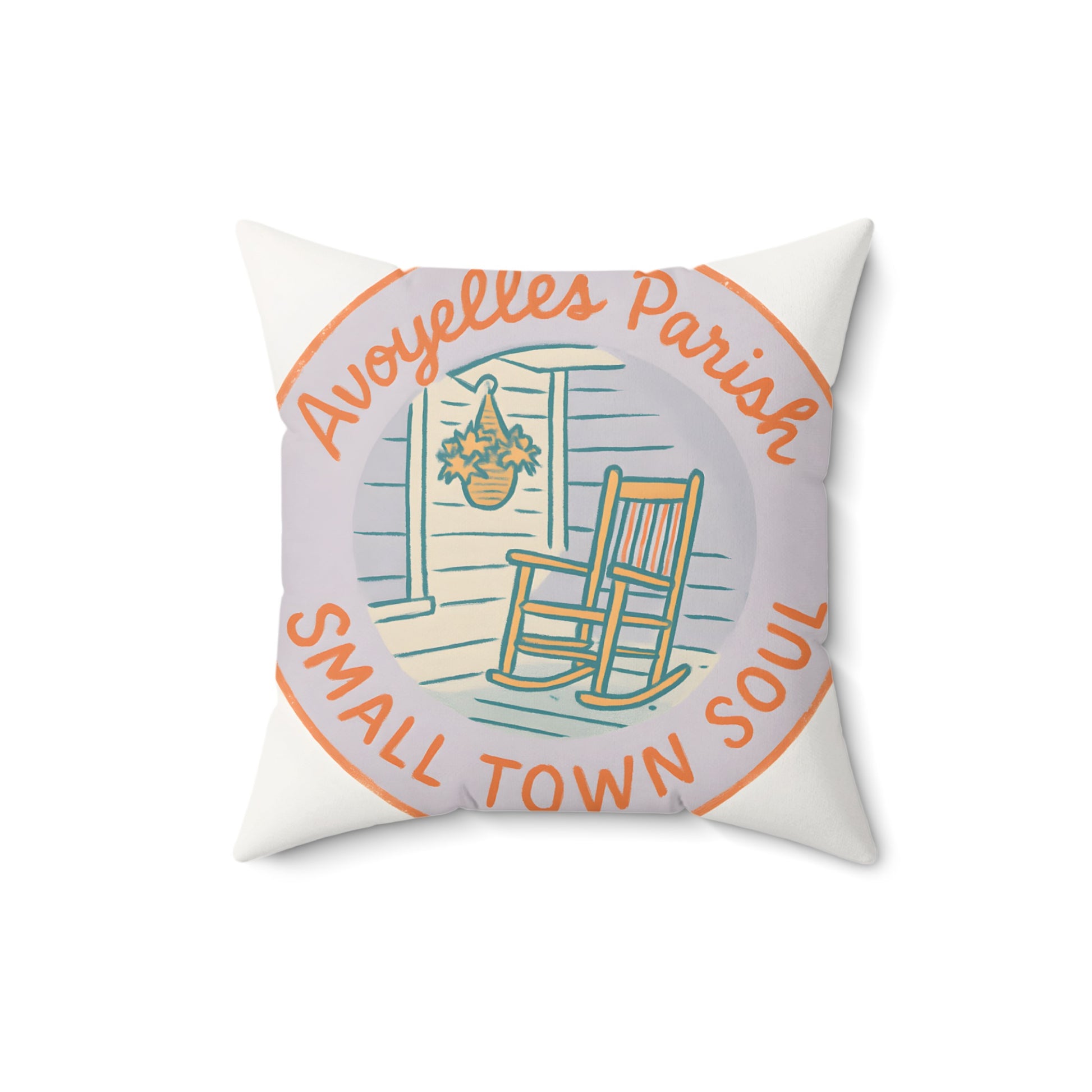 Avoyelles Parish Small Town Soul decorative pillow product type