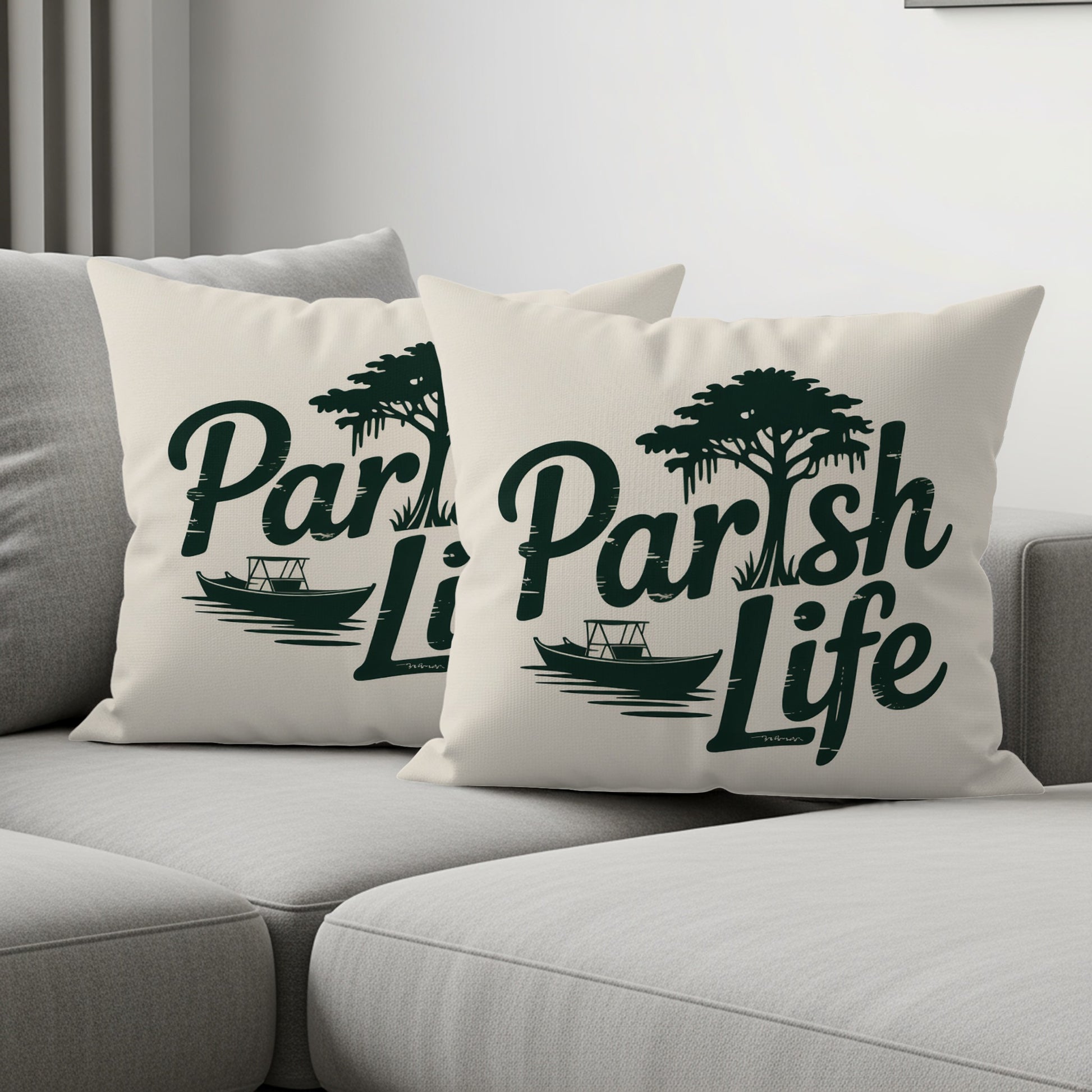 Parish Life Design Throw Pillow Two Pack product