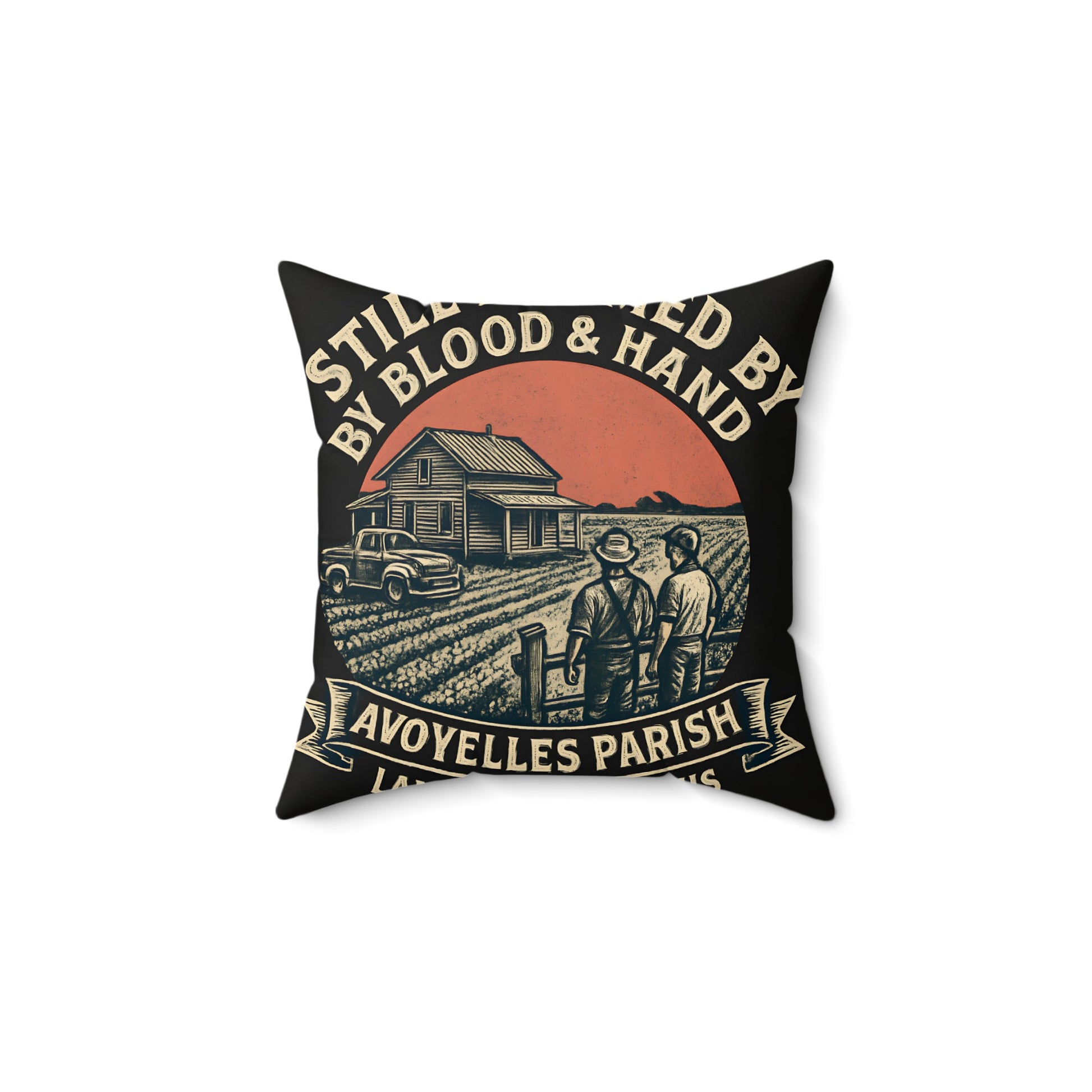 Avoyelles Parish Pillow Still Made By Blood Hand Pillow product