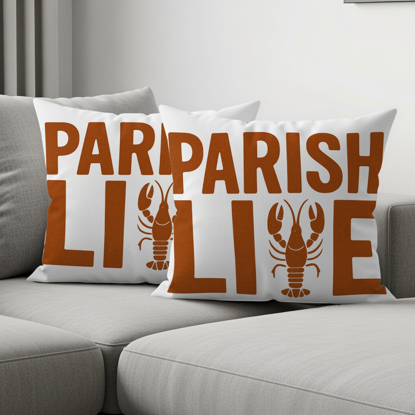 Parish Life Lobster Graphic Throw Pillow product