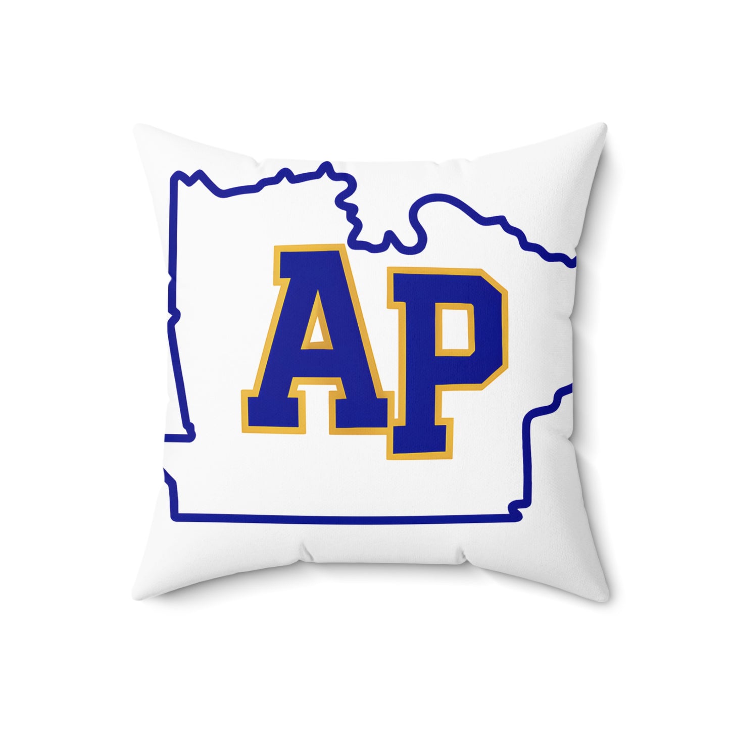 Stylish Custom State and Letters Design Pillow product