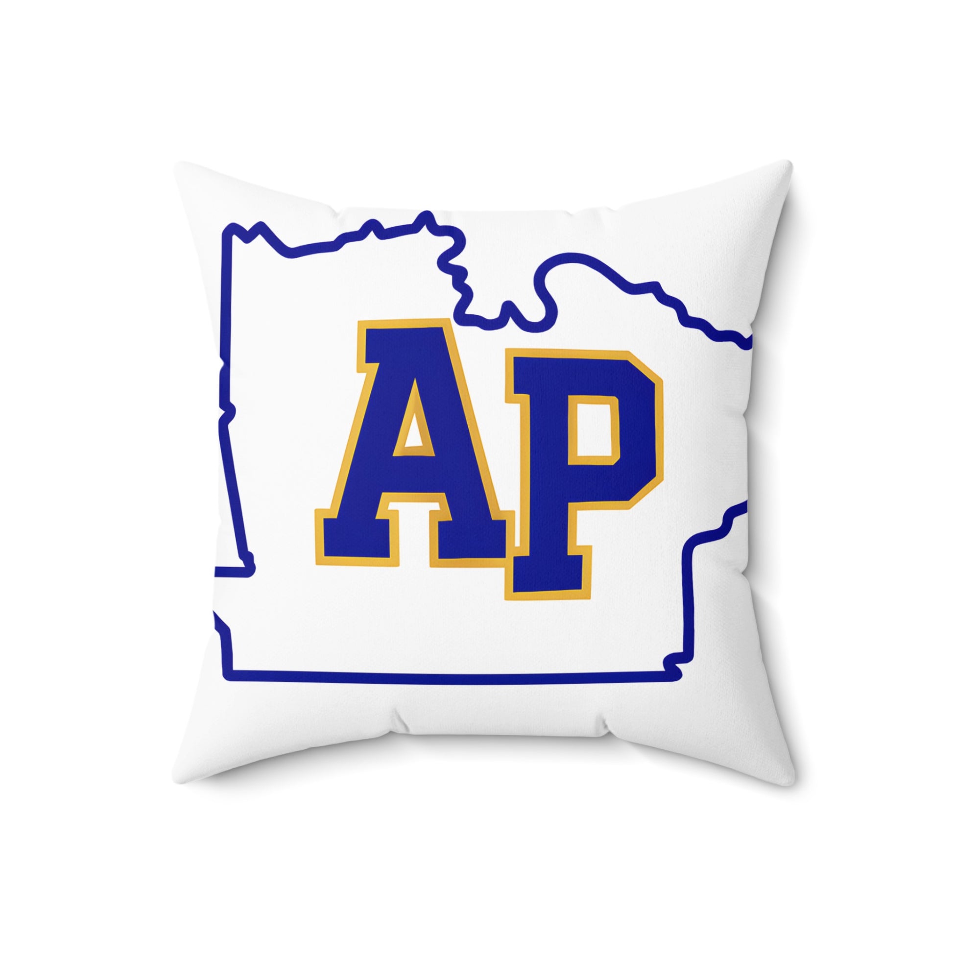 Stylish Custom State and Letters Design Pillow product