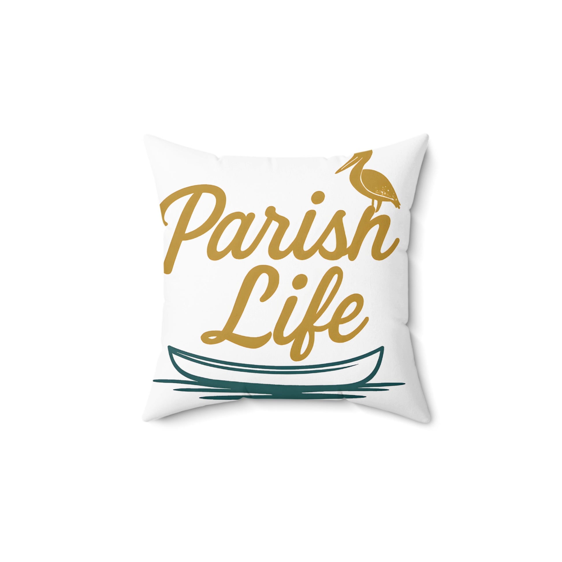 Parish Life Design Throw Pillow product