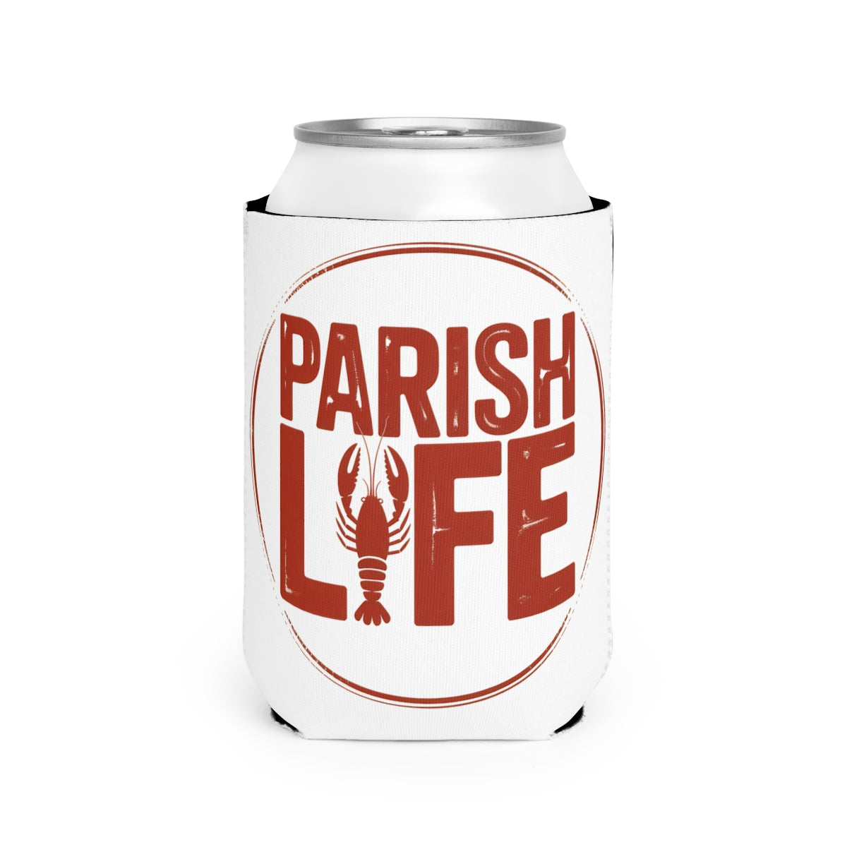 Parish Life Design on Can Holder Product