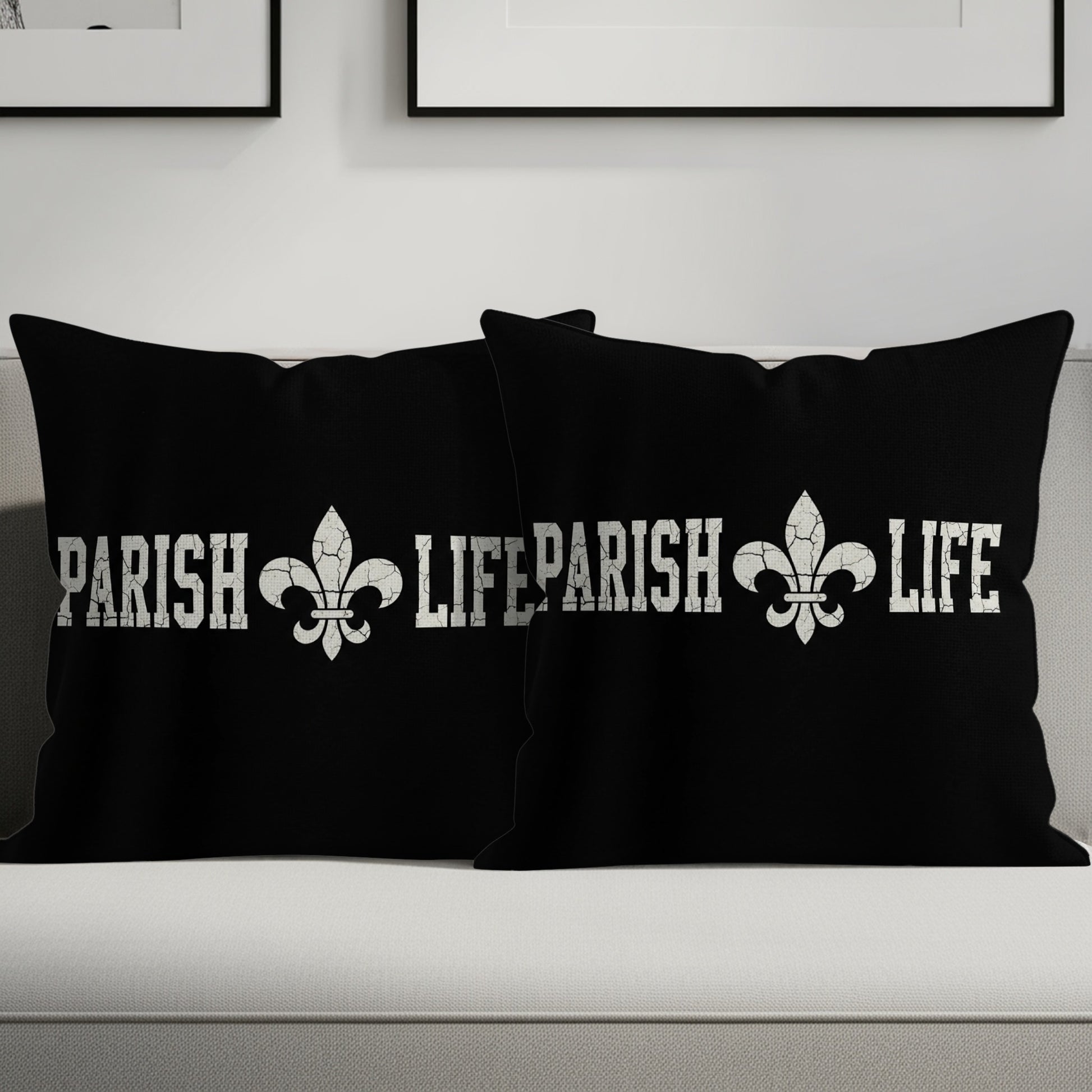 Parish Life Fleur De Lis Throw Pillow product type