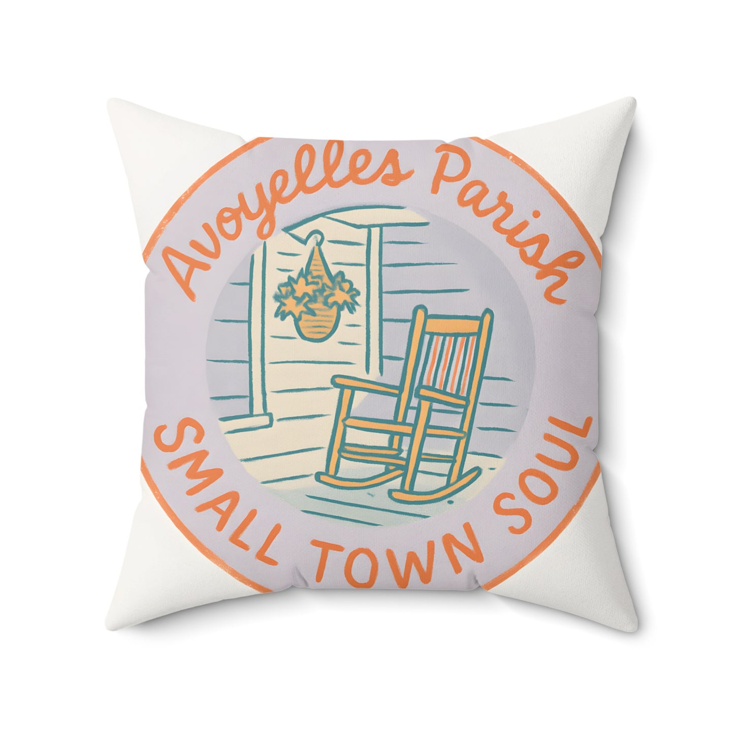 Avoyelles Parish Small Town Soul Decorative Pillow product