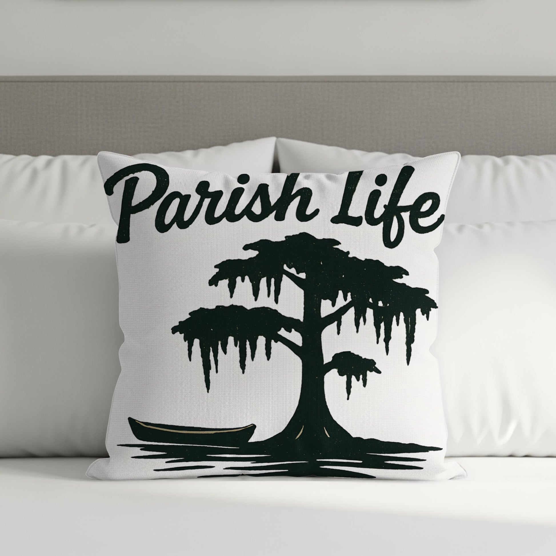 Parish Life Pillow with Tree Design Decorative product