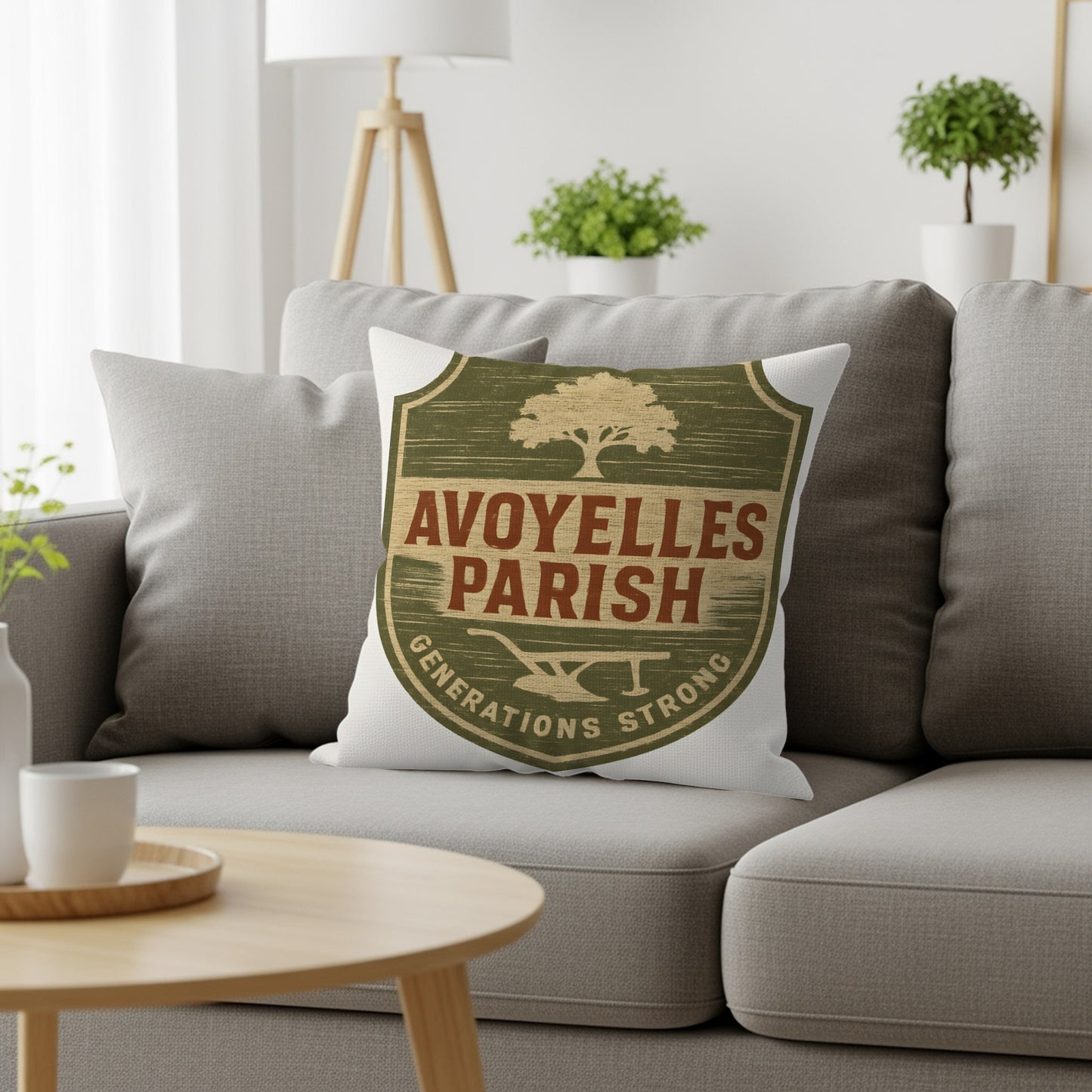 Avoyelles Parish Generations Strong design Pillow product