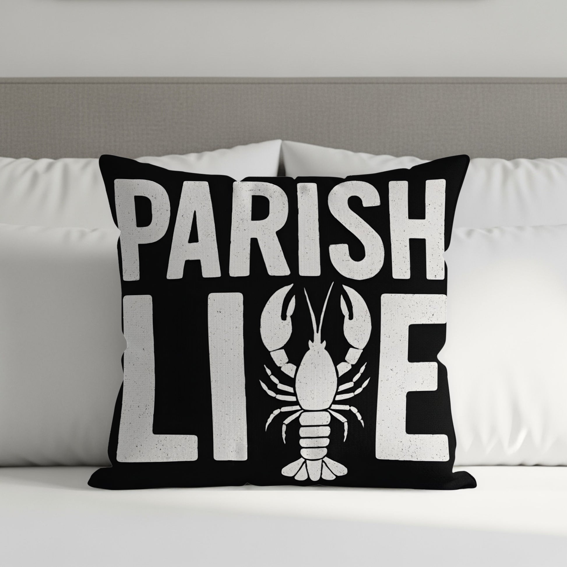 Parish LIE Lobster Theme Throw Pillow product