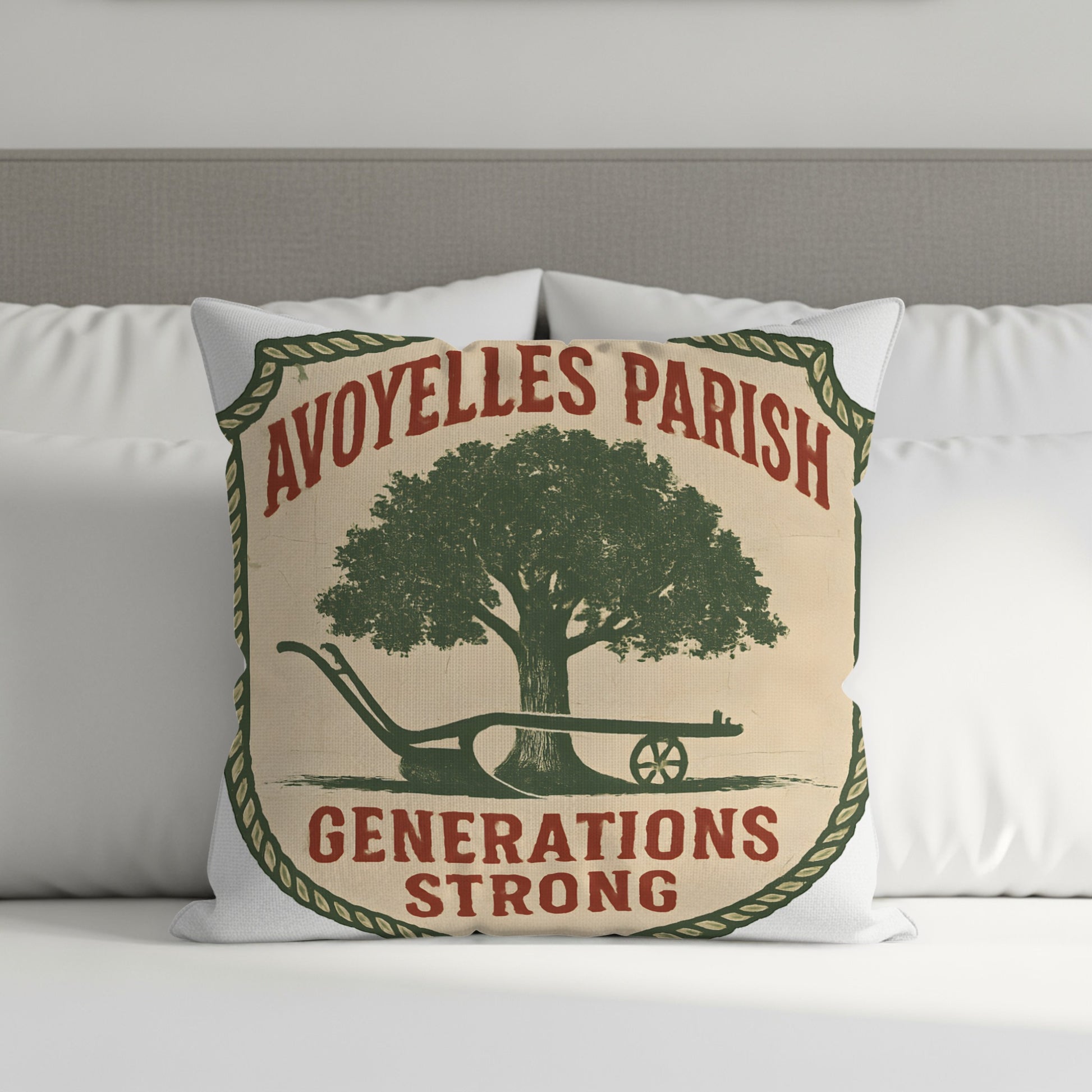 Avoyelles Parish Generations Strong Decorative Pillow product type