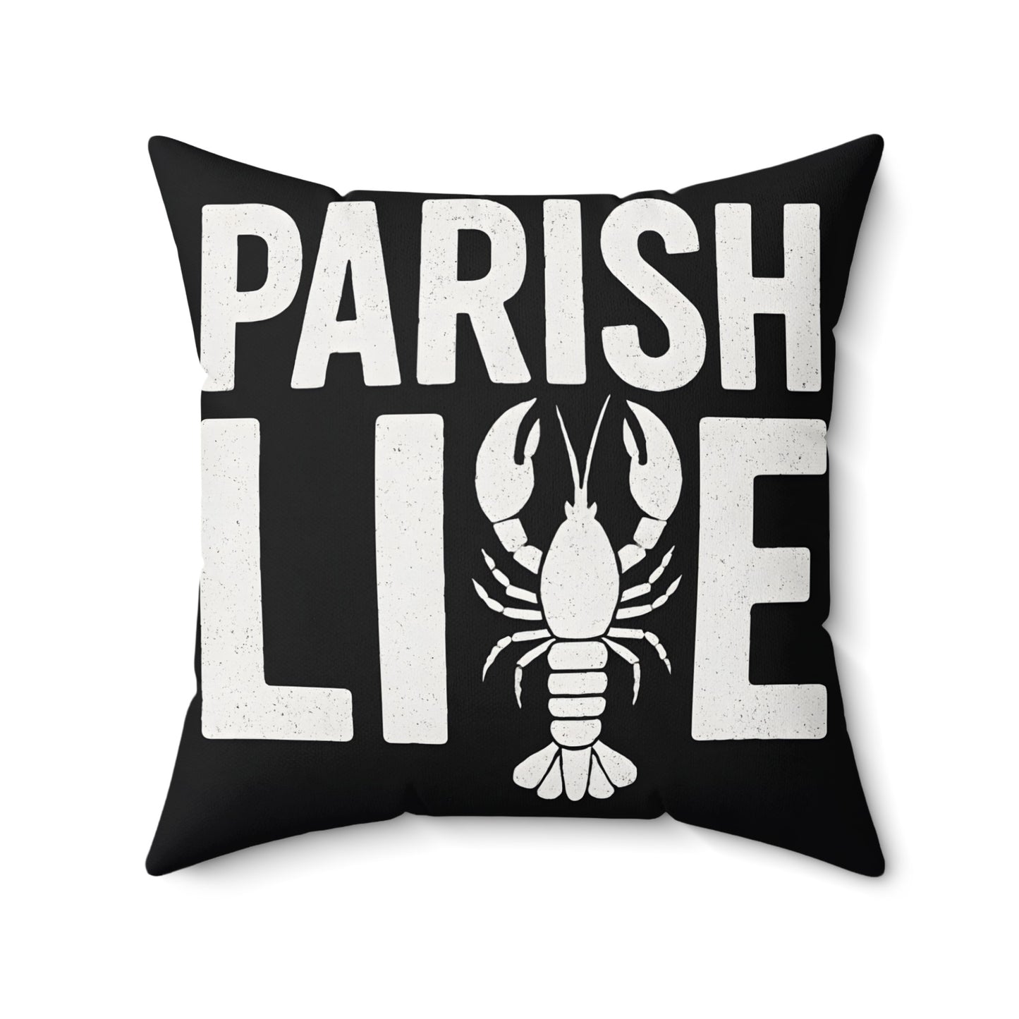 Parish Live Crawfish Graphic Throw Pillow product