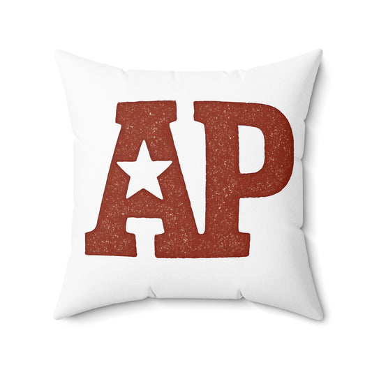 AP with Star Design Square Accent Pillow product