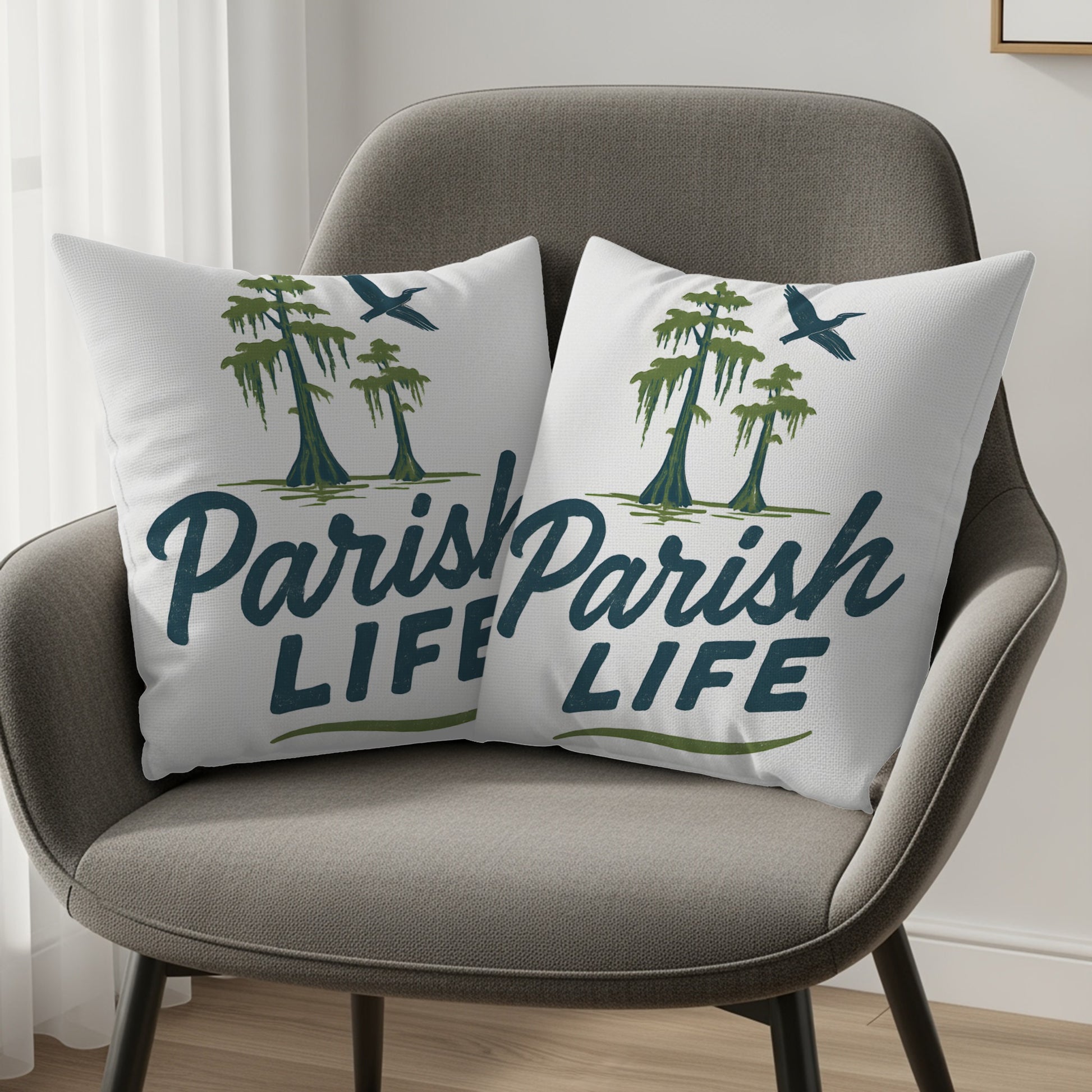 Parish Life Throw Pillow Stylish Home Decor Product