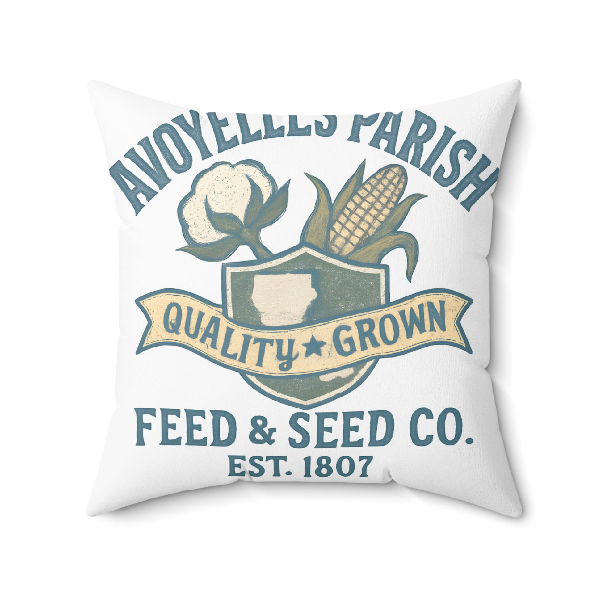 Avoyelles Parish Feed Seed Co Quality Grown pillow product