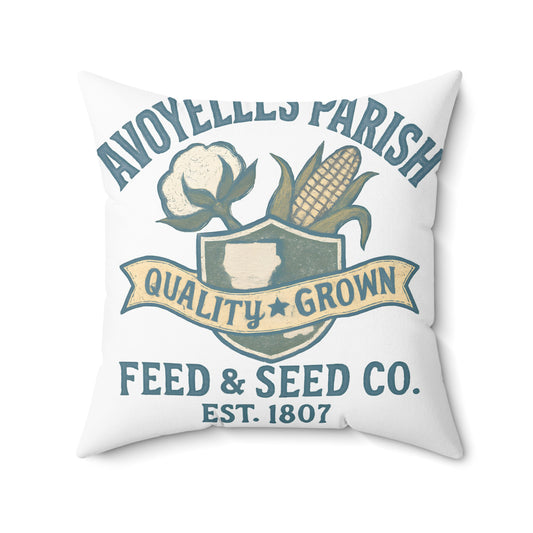 Avoyelles Parish Feed Seed Co Quality Grown pillow product