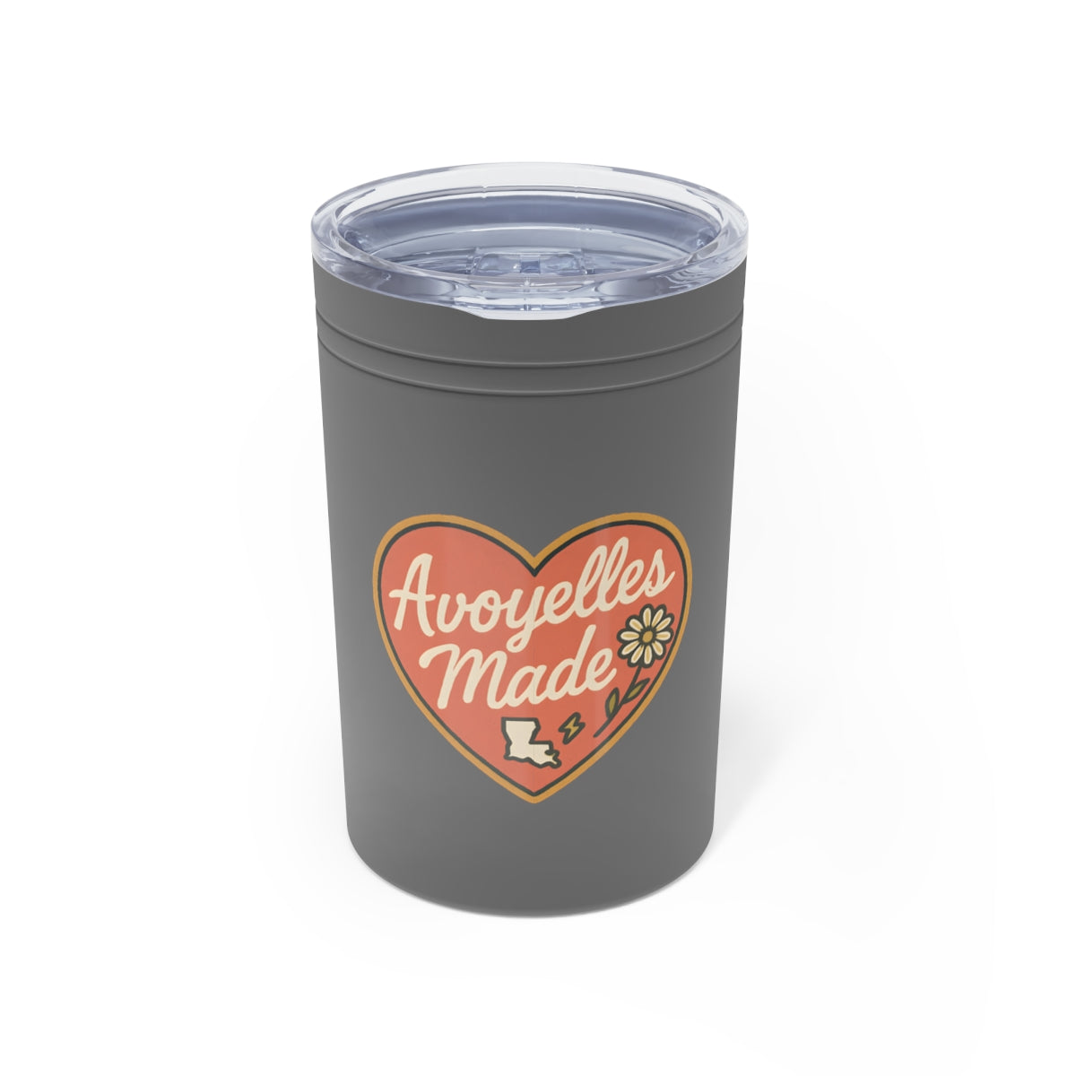 Avoyelles Made Heart Design Graphic Tumbler product