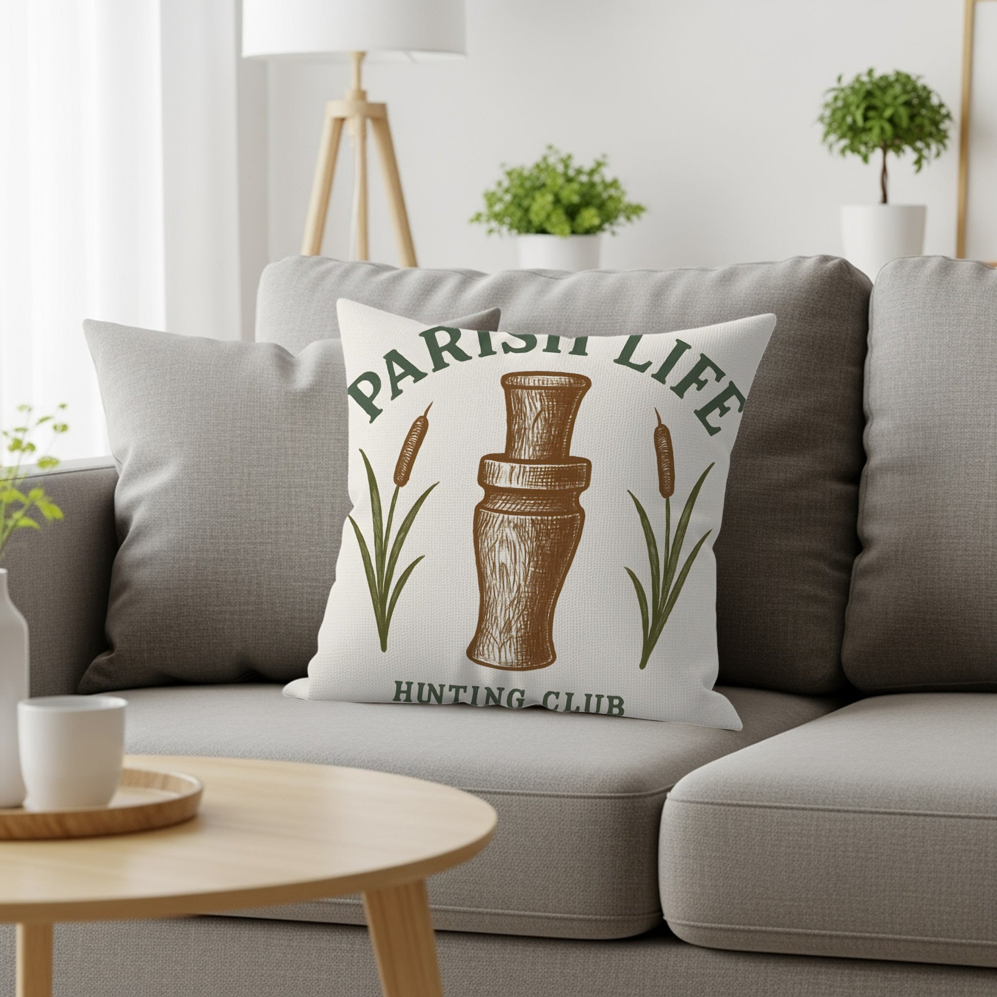 Parish Life Hunting Club Throw Pillow product