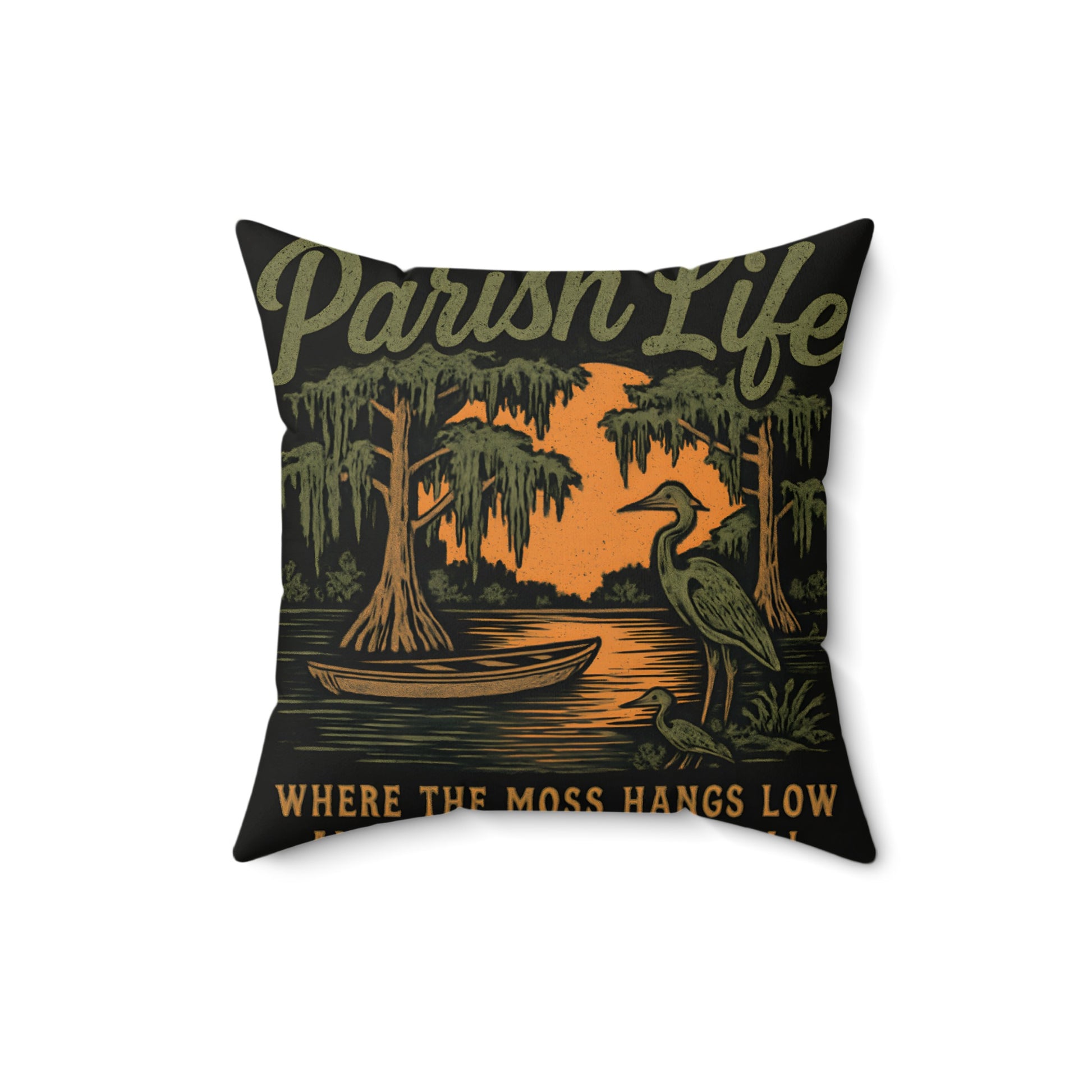 Parish Life Where the Moss Hangs Low Pillow product