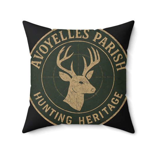 Avoyelles Parish Hunting Heritage Throw Pillow product type