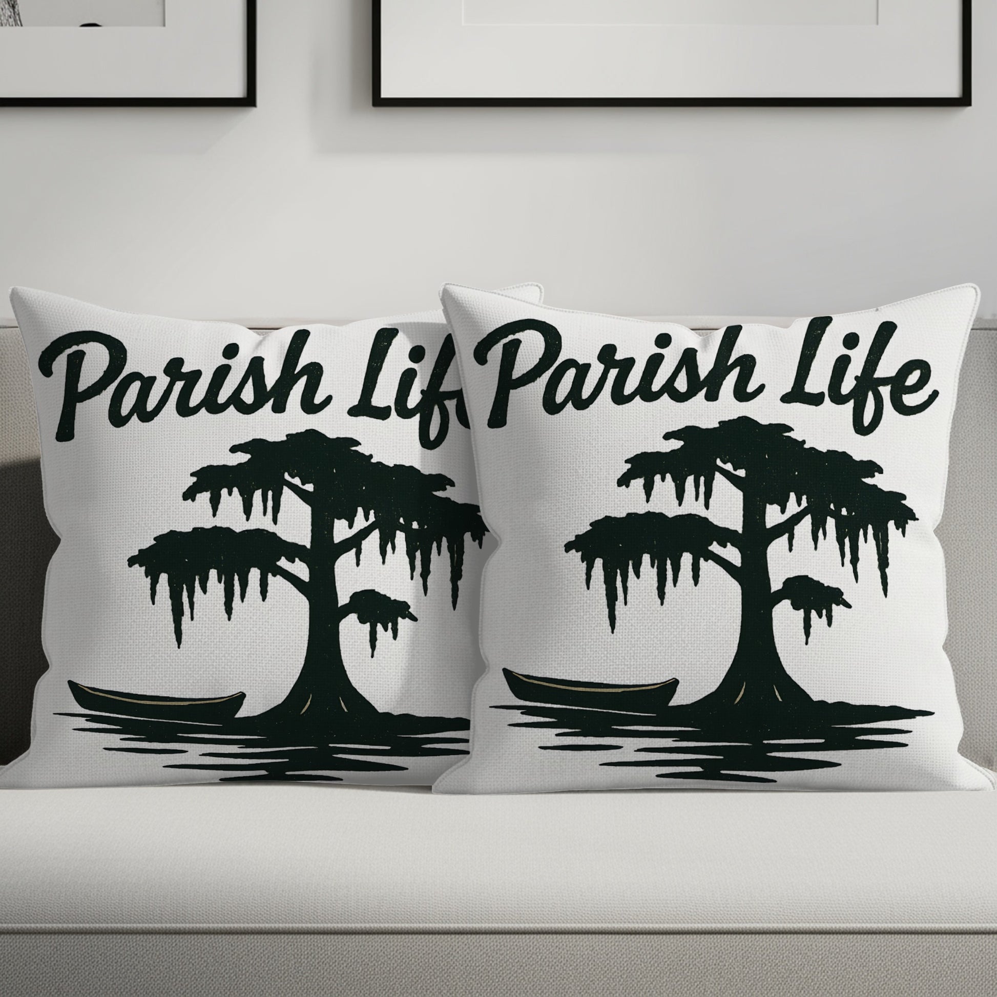 Parish Life Print Decorative Pillow product type