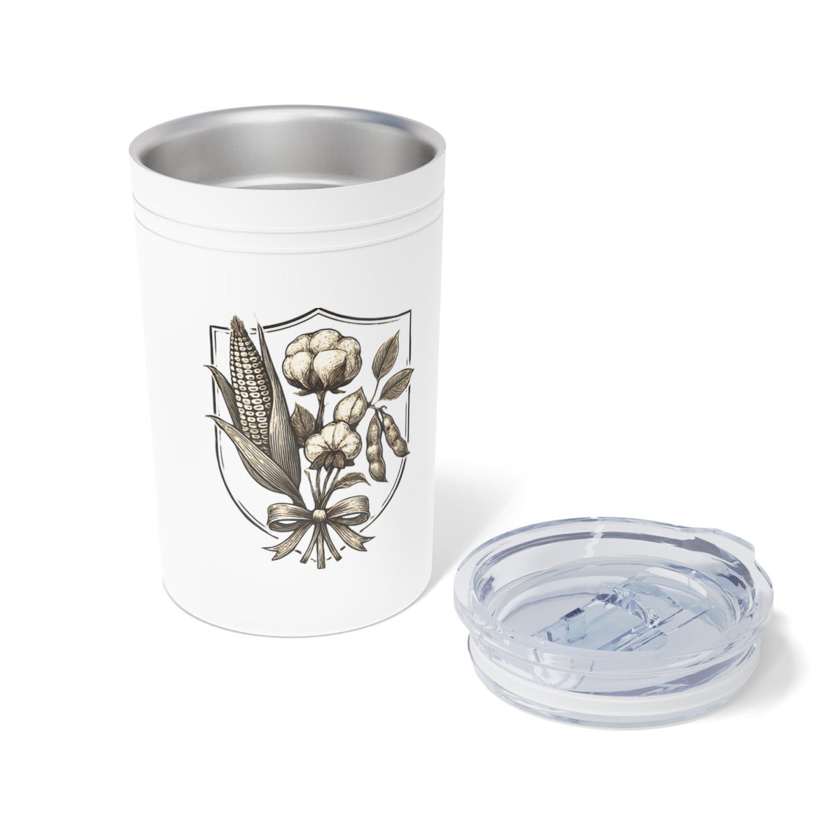 Vintage Floral Design Travel Mug Modern product type