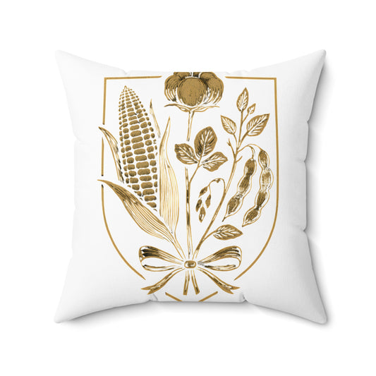 Elegant Botanical Print Throw Pillow Accent Product