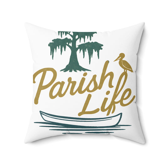 Parish Life Tree and Bird Print Pillow product type