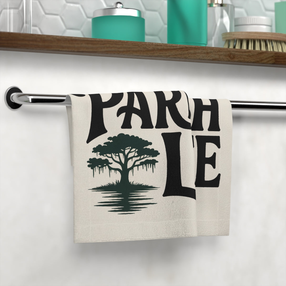 Lush Tree Design Towel for Home and Bath product